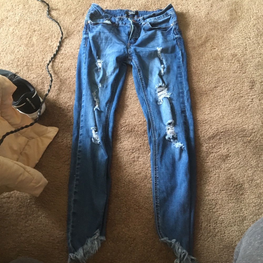 Forever 21 push up jeans